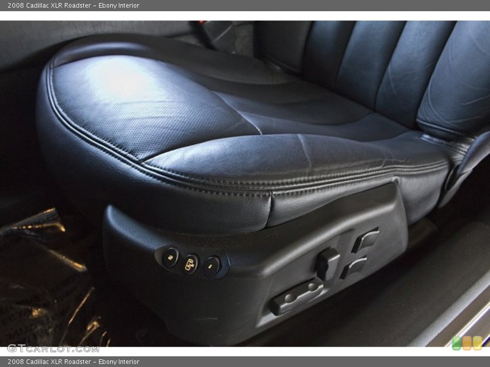Ebony Interior Controls for the 2008 Cadillac XLR Roadster #68417546