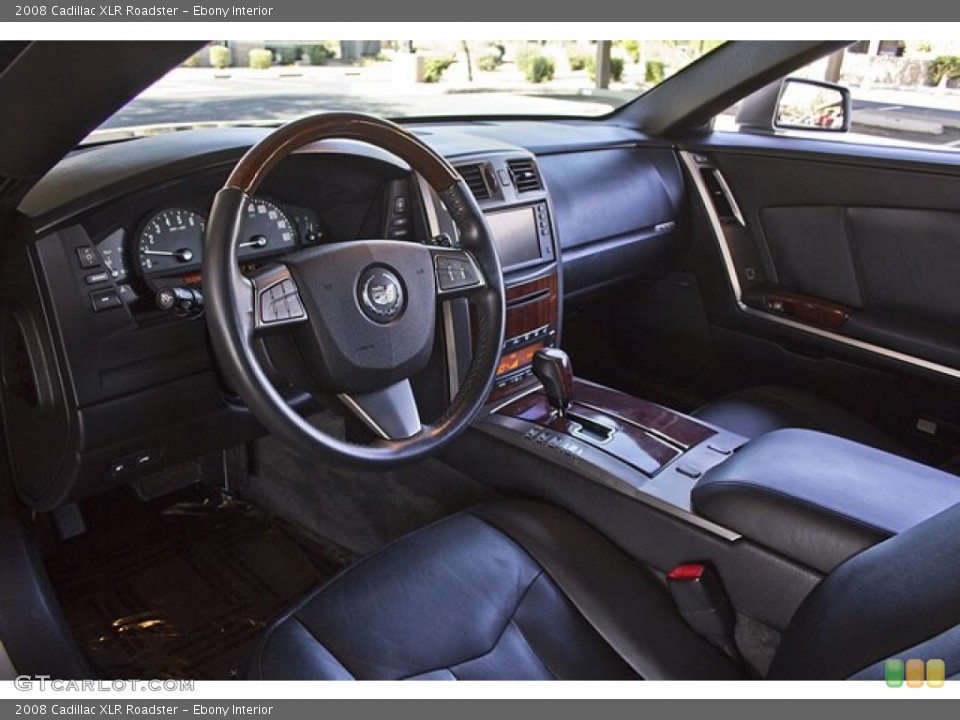 Ebony Interior Dashboard for the 2008 Cadillac XLR Roadster #68417582