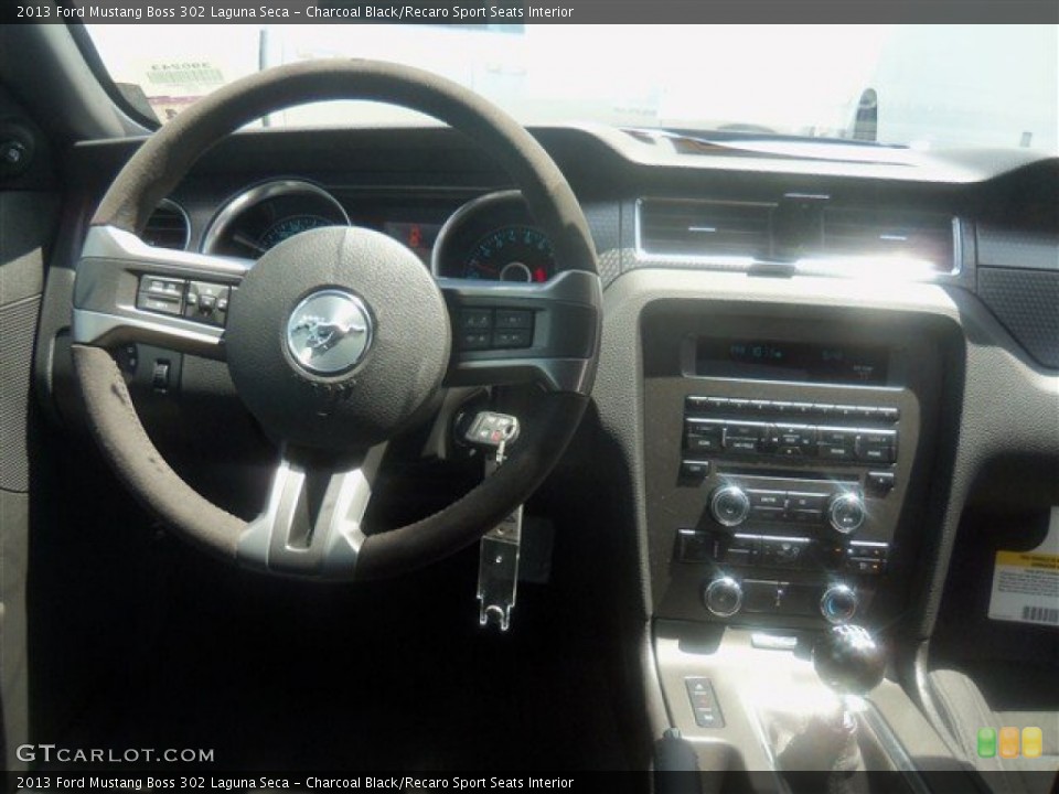 Charcoal Black/Recaro Sport Seats Interior Dashboard for the 2013 Ford Mustang Boss 302 Laguna Seca #68420581