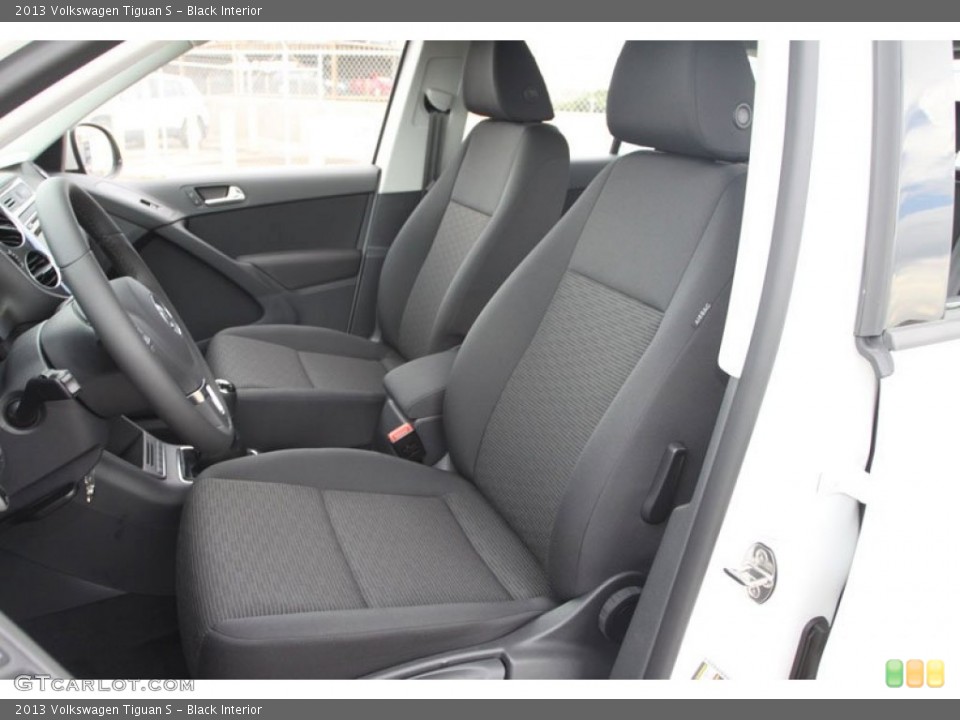 Black Interior Photo for the 2013 Volkswagen Tiguan S #68421284