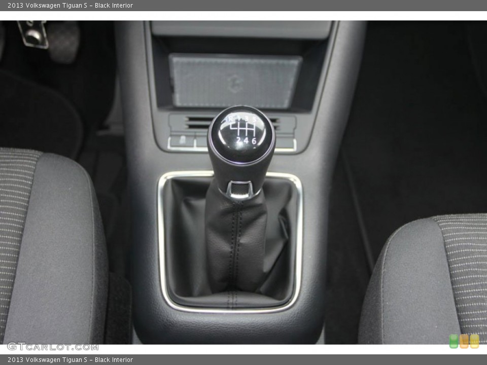 Black Interior Transmission for the 2013 Volkswagen Tiguan S #68421344