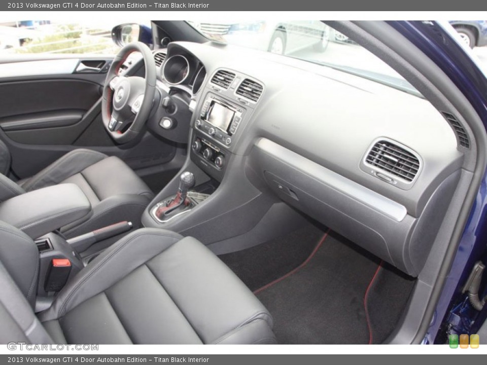 Titan Black Interior Photo for the 2013 Volkswagen GTI 4 Door Autobahn Edition #68421845