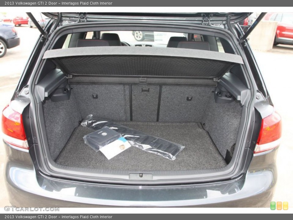 Interlagos Plaid Cloth Interior Trunk for the 2013 Volkswagen GTI 2 Door #68422245
