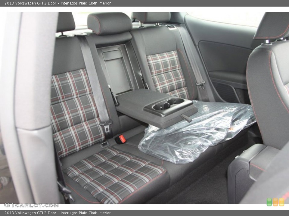 Interlagos Plaid Cloth Interior Photo for the 2013 Volkswagen GTI 2 Door #68422274