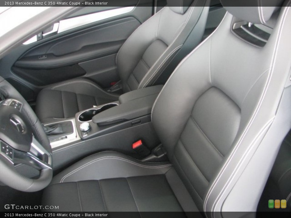 Black Interior Photo for the 2013 Mercedes-Benz C 350 4Matic Coupe #68423927