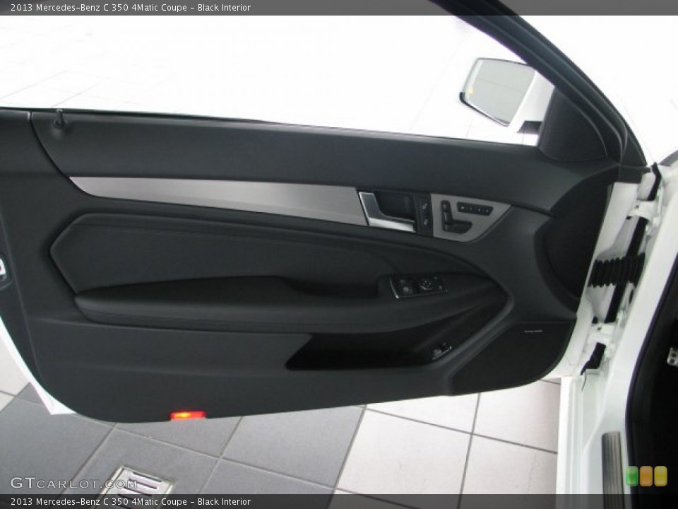 Black Interior Door Panel for the 2013 Mercedes-Benz C 350 4Matic Coupe #68423938