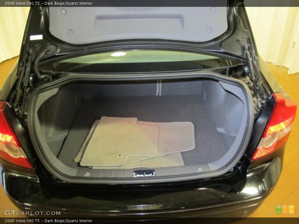 Dark Beige/Quartz Interior Trunk for the 2006 Volvo S40 T5 #68424665