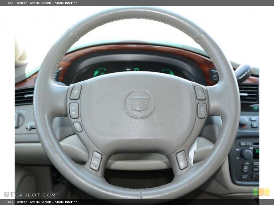 Shale Interior Steering Wheel for the 2004 Cadillac DeVille Sedan #68428406