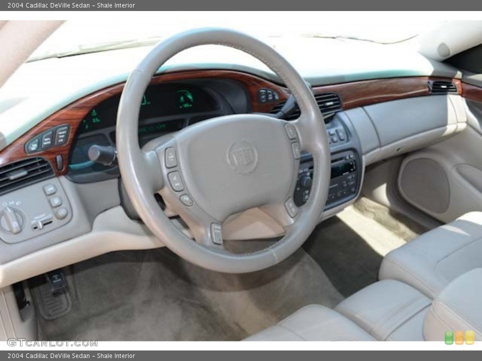Shale Interior Dashboard for the 2004 Cadillac DeVille Sedan #68428415