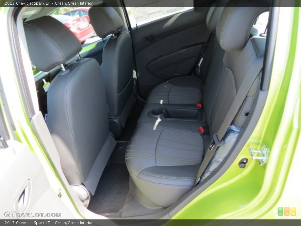 Green/Green Interior Rear Seat for the 2013 Chevrolet Spark LT #68428469