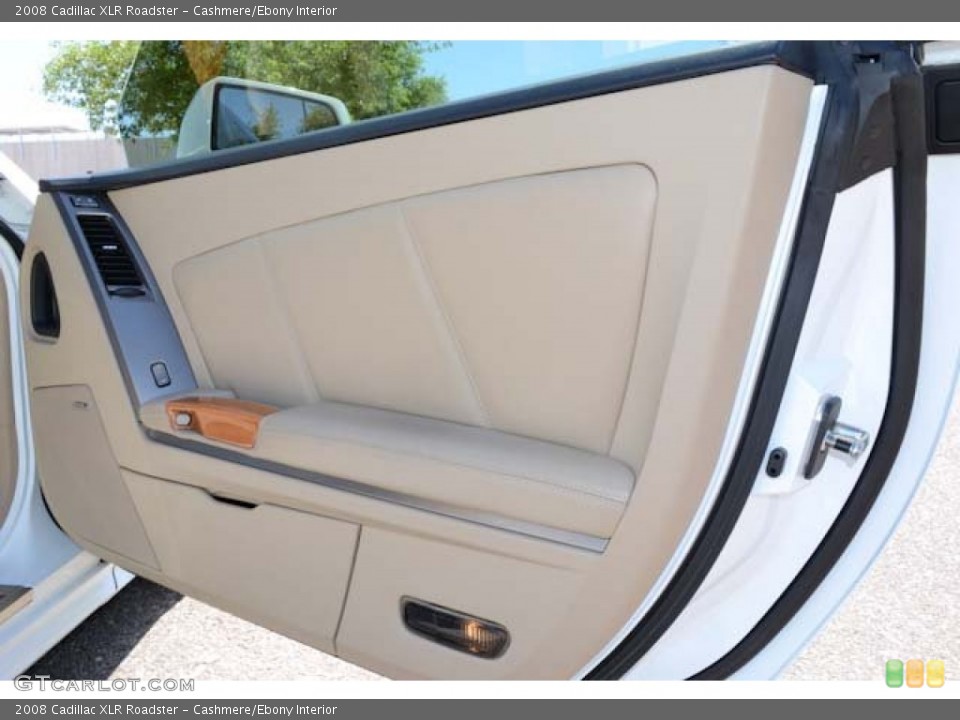 Cashmere/Ebony Interior Door Panel for the 2008 Cadillac XLR Roadster #68428673