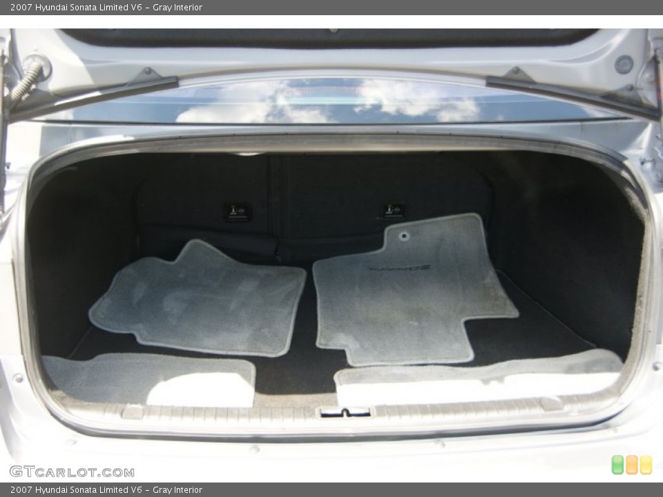 Gray Interior Trunk for the 2007 Hyundai Sonata Limited V6 #68429360