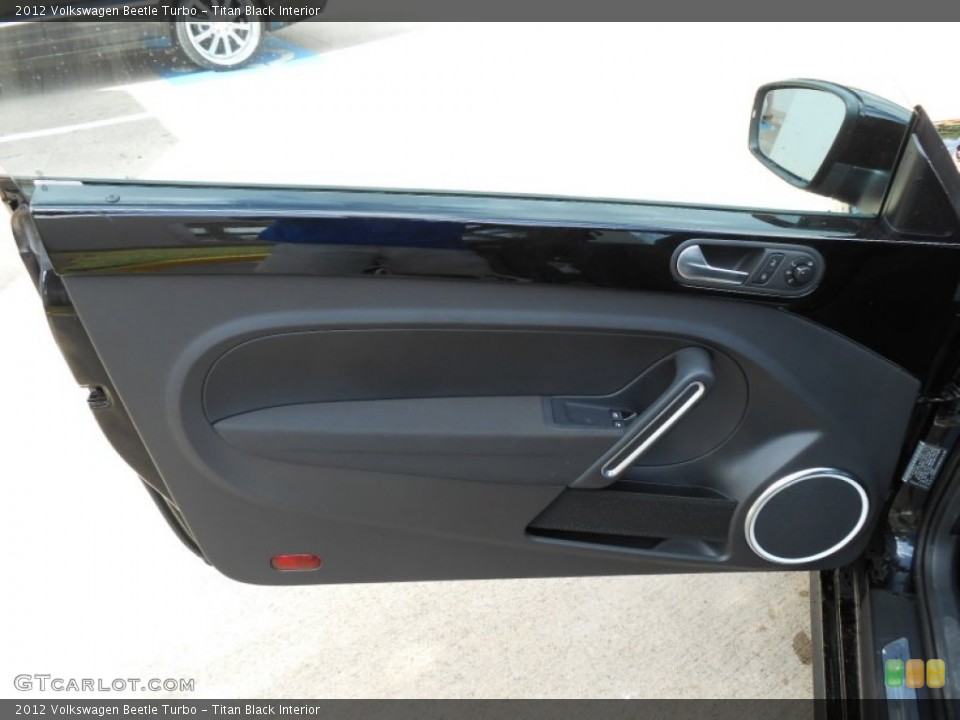 Titan Black Interior Door Panel for the 2012 Volkswagen Beetle Turbo #68431979