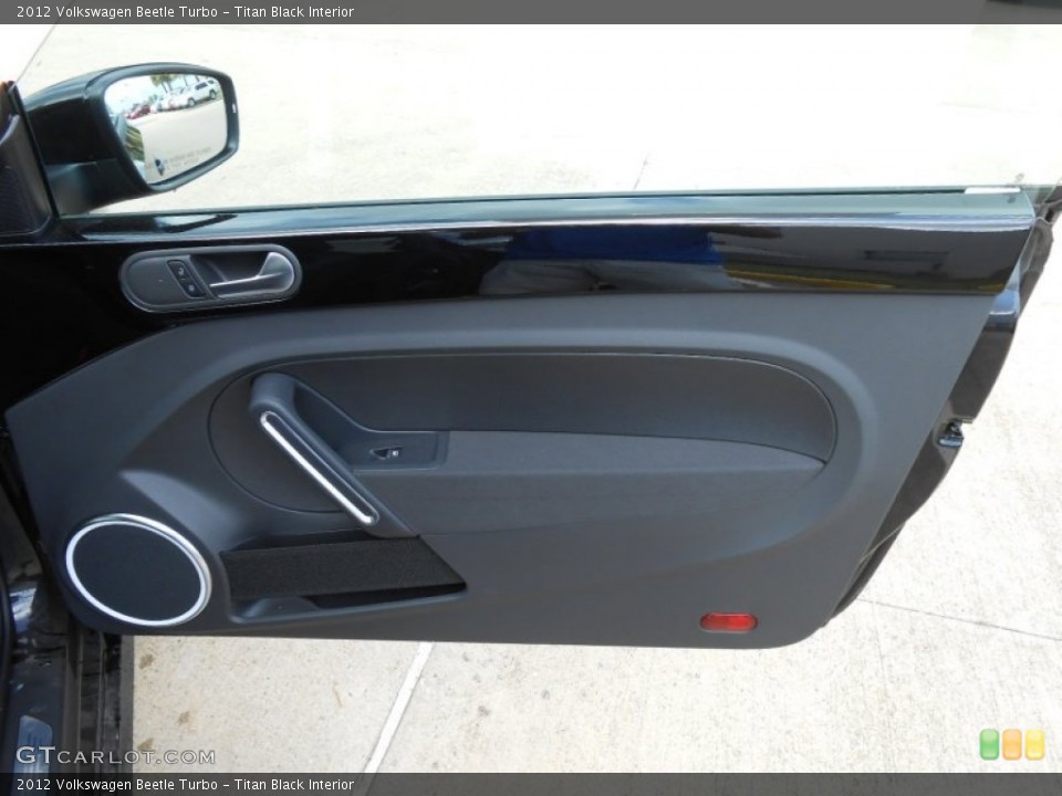 Titan Black Interior Door Panel for the 2012 Volkswagen Beetle Turbo #68431997