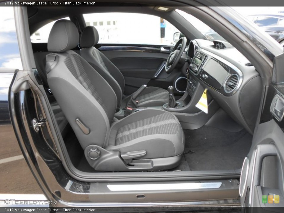Titan Black Interior Photo for the 2012 Volkswagen Beetle Turbo #68432006