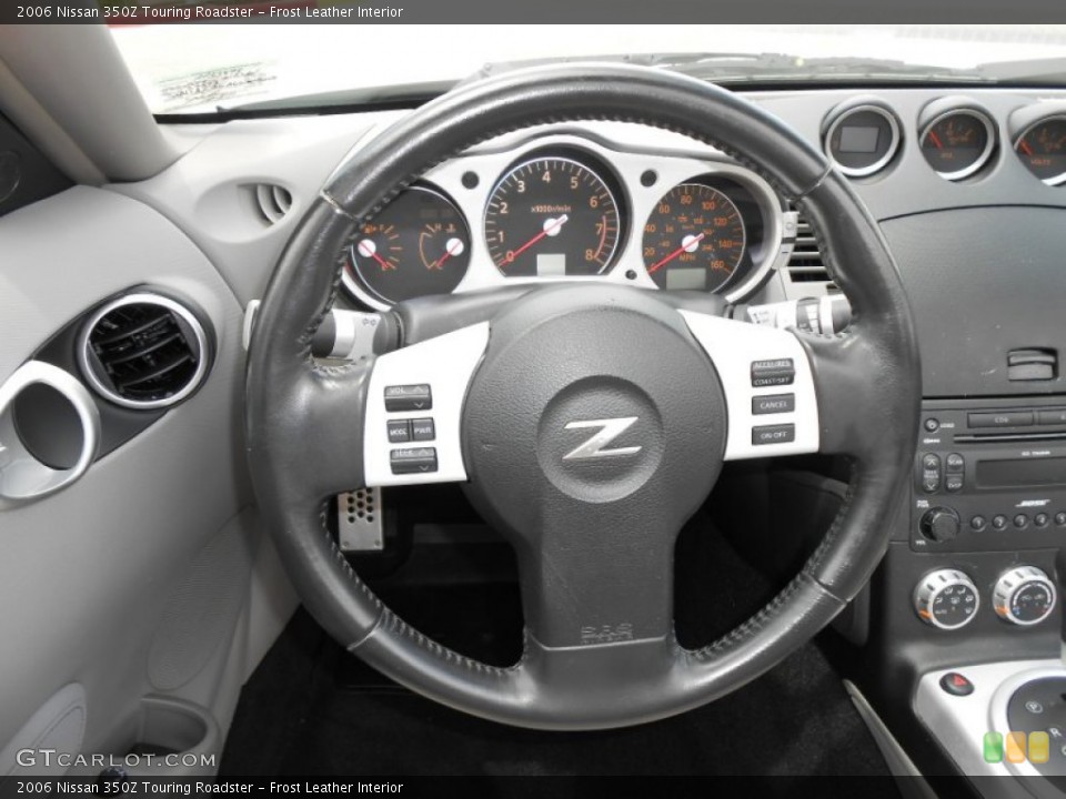 Frost Leather Interior Steering Wheel for the 2006 Nissan 350Z Touring Roadster #68432942