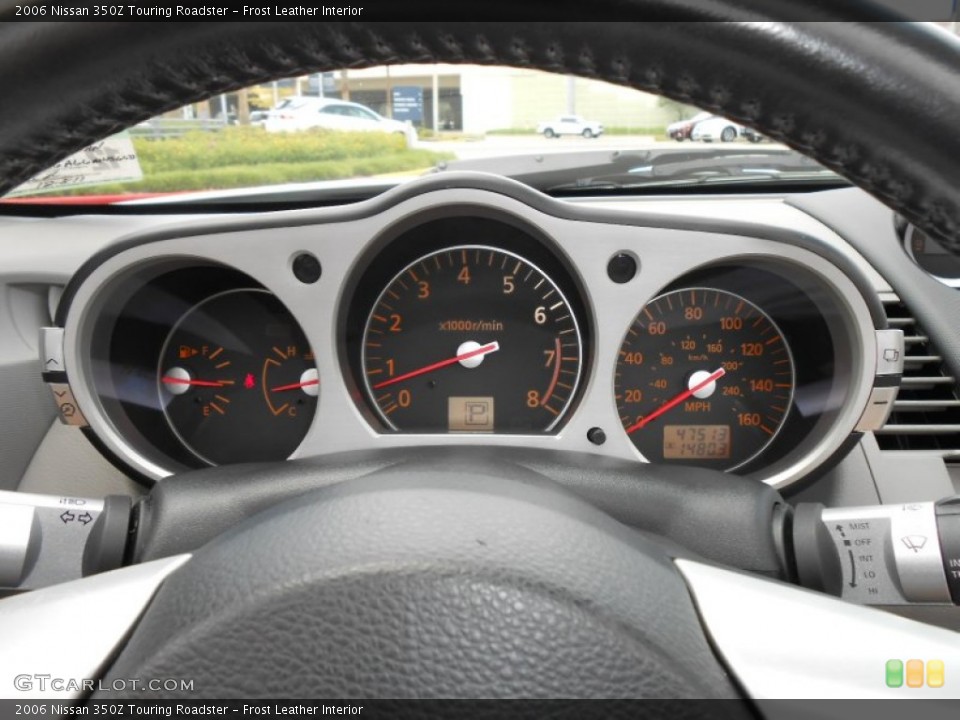 Frost Leather Interior Gauges for the 2006 Nissan 350Z Touring Roadster #68432978