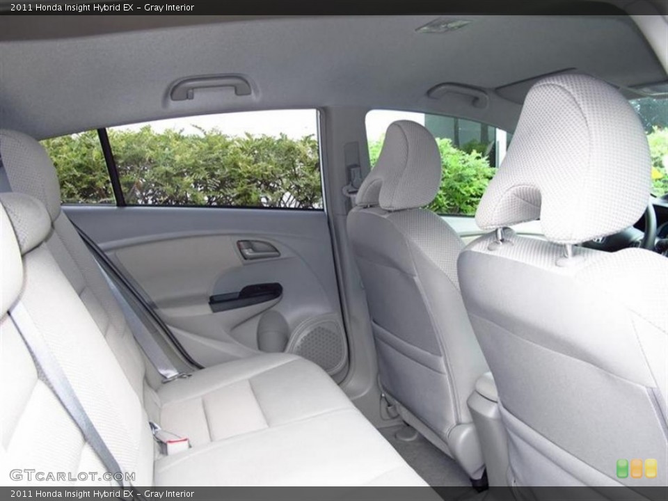 Gray Interior Rear Seat for the 2011 Honda Insight Hybrid EX #68434103