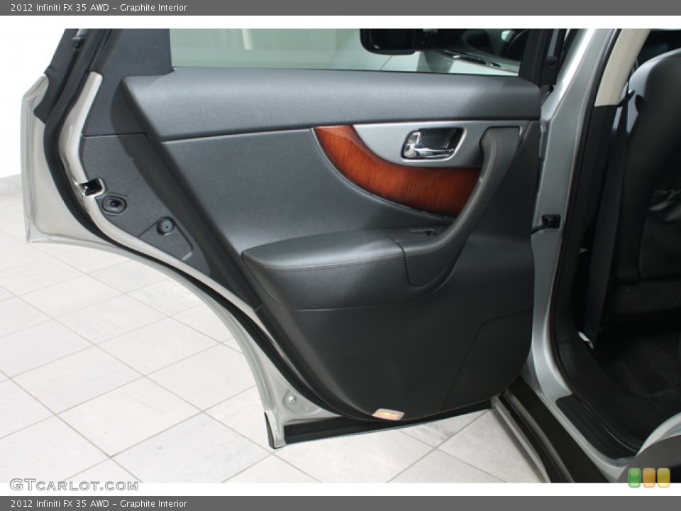 Graphite Interior Door Panel for the 2012 Infiniti FX 35 AWD #68434592