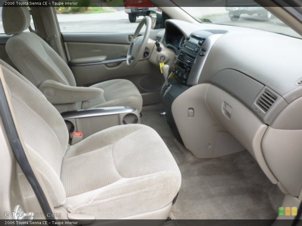 Taupe Interior Photo for the 2006 Toyota Sienna CE #68434982