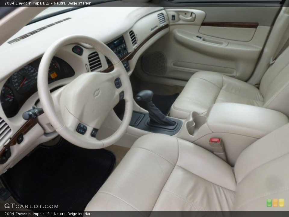Neutral Beige Interior Prime Interior for the 2004 Chevrolet Impala LS #68435912