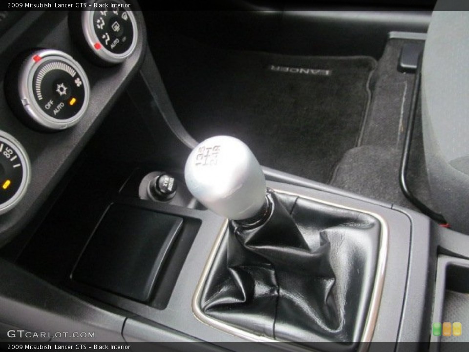 Black Interior Transmission for the 2009 Mitsubishi Lancer GTS #68437991
