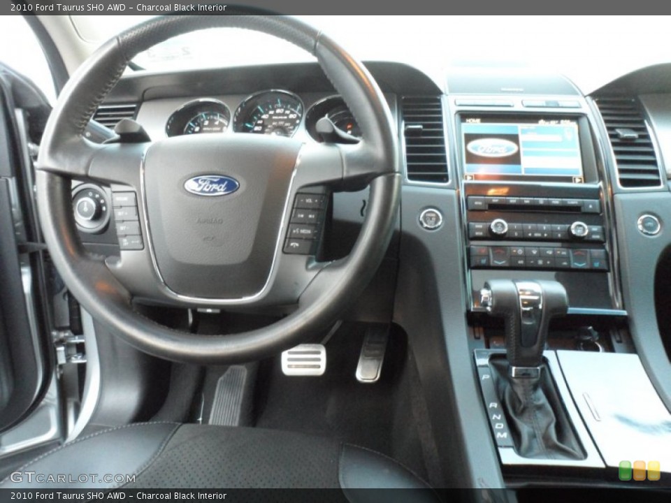 Charcoal Black Interior Dashboard for the 2010 Ford Taurus SHO AWD #68439734