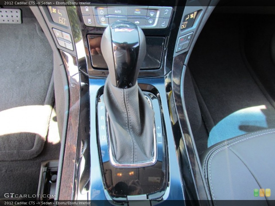 Ebony/Ebony Interior Transmission for the 2012 Cadillac CTS -V Sedan #68440188