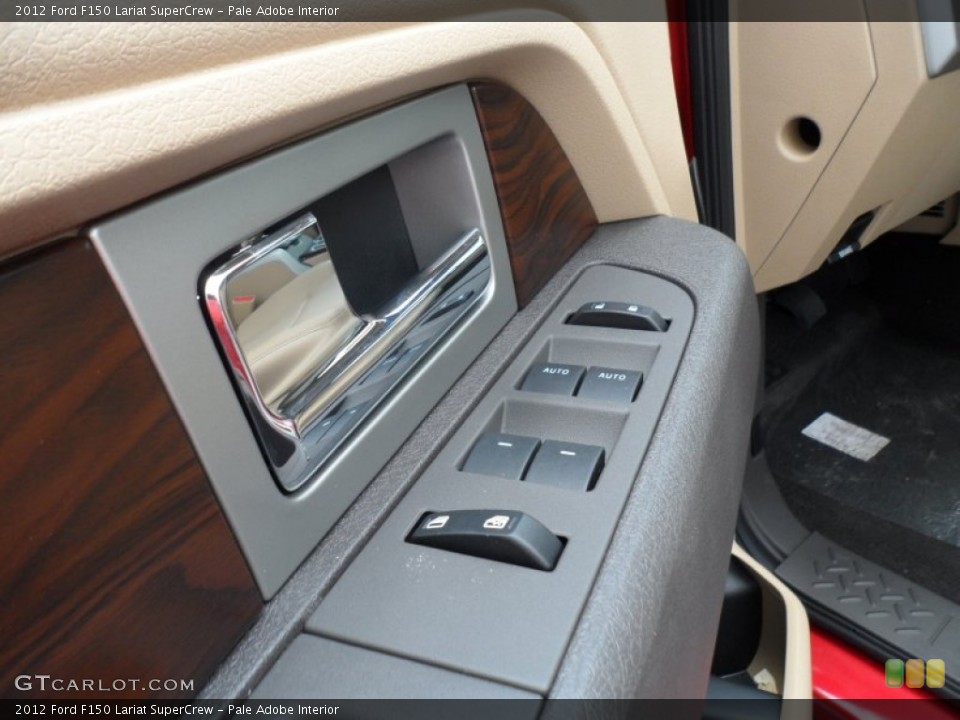 Pale Adobe Interior Controls for the 2012 Ford F150 Lariat SuperCrew #68442641