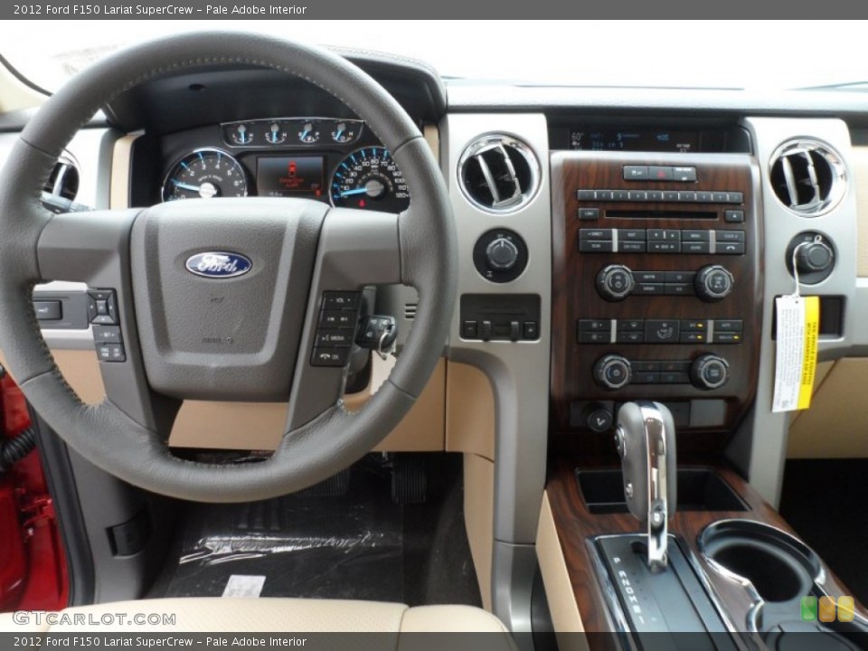Pale Adobe Interior Dashboard for the 2012 Ford F150 Lariat SuperCrew #68442668