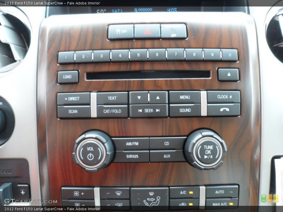 Pale Adobe Interior Controls for the 2012 Ford F150 Lariat SuperCrew #68442683