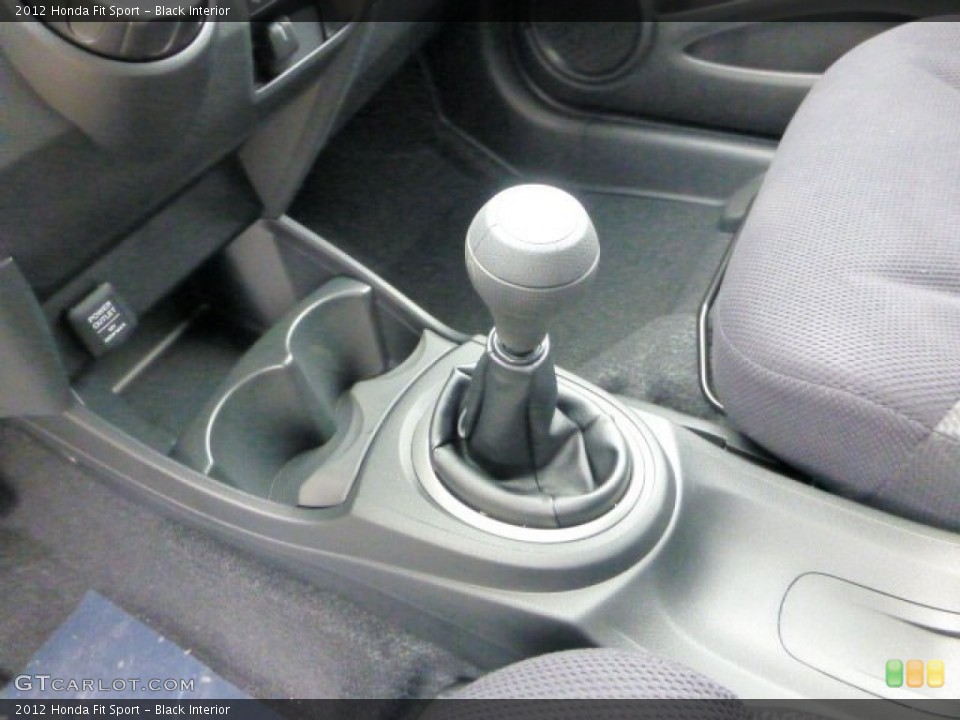 Black Interior Transmission for the 2012 Honda Fit Sport #68443160