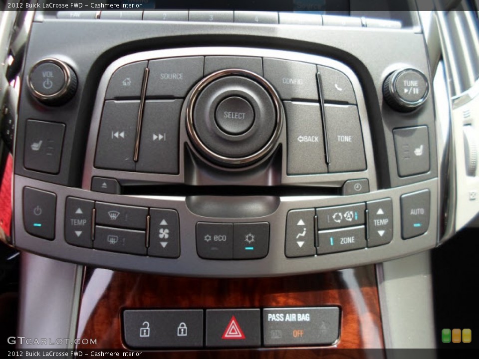 Cashmere Interior Controls for the 2012 Buick LaCrosse FWD #68445278