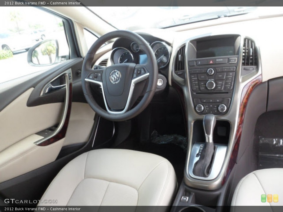 Cashmere Interior Dashboard for the 2012 Buick Verano FWD #68445728