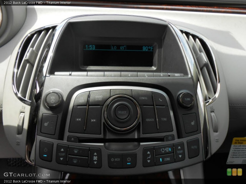 Titanium Interior Controls for the 2012 Buick LaCrosse FWD #68446100