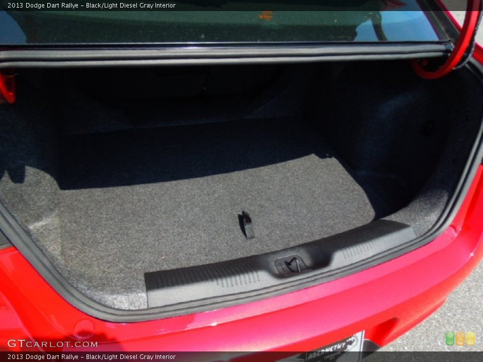 Black/Light Diesel Gray Interior Trunk for the 2013 Dodge Dart Rallye #68446469