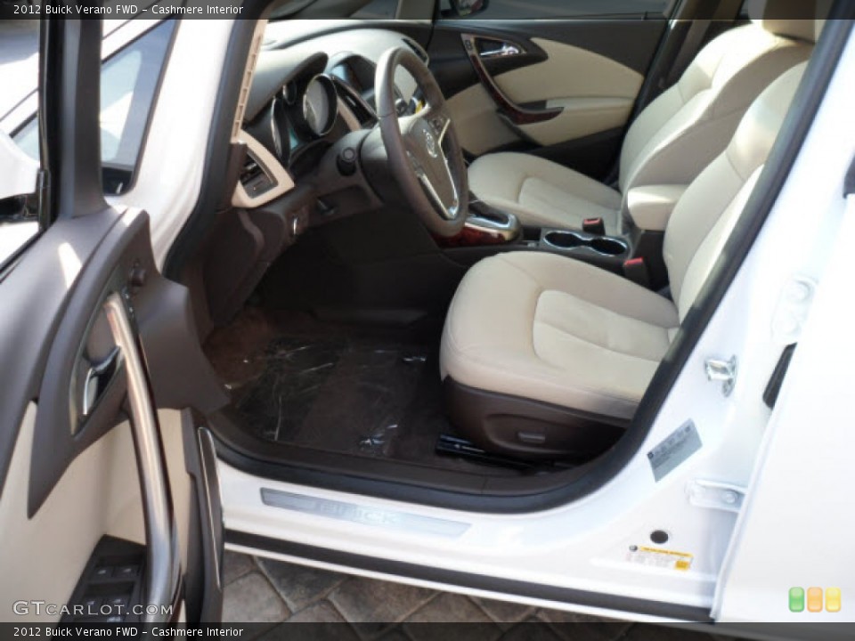 Cashmere Interior Front Seat for the 2012 Buick Verano FWD #68451677