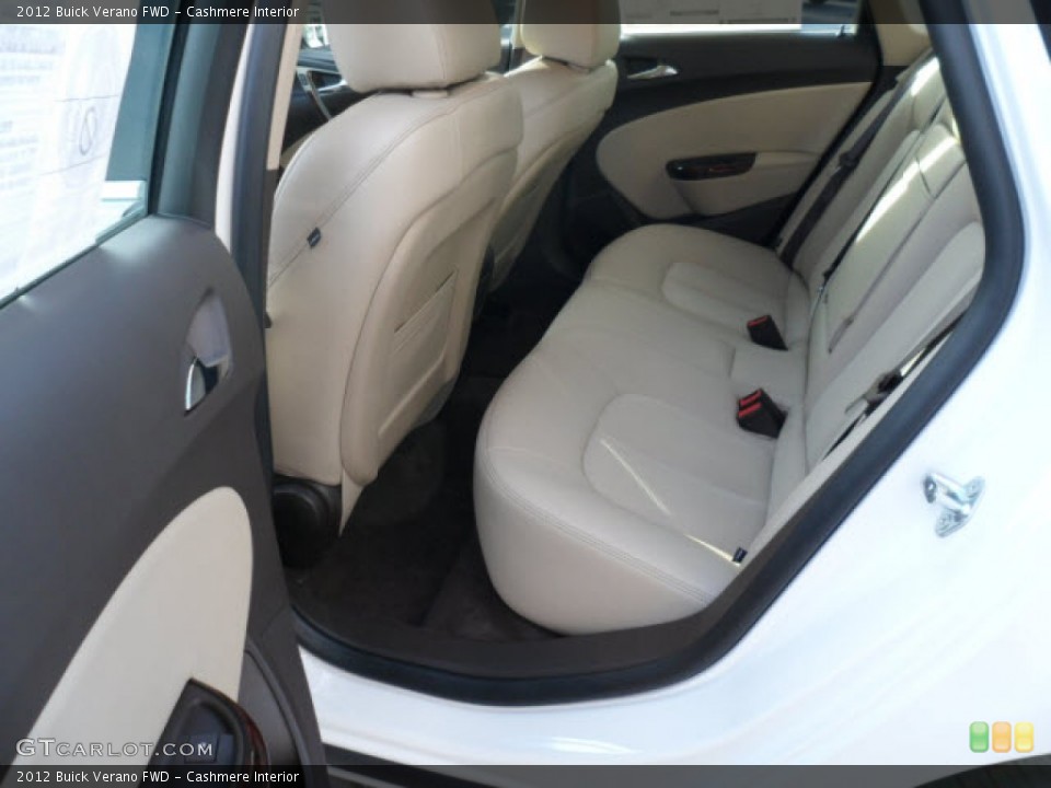 Cashmere Interior Rear Seat for the 2012 Buick Verano FWD #68451695