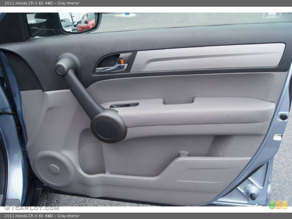 Gray Interior Door Panel for the 2011 Honda CR-V EX 4WD #68454512