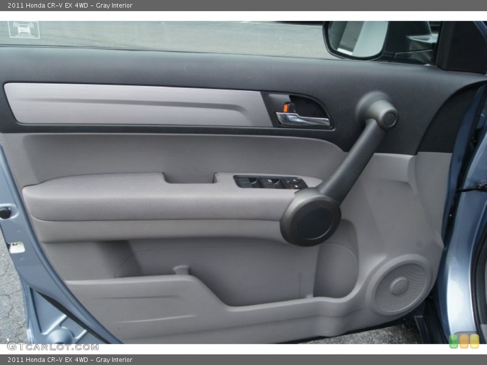 Gray Interior Door Panel for the 2011 Honda CR-V EX 4WD #68454536