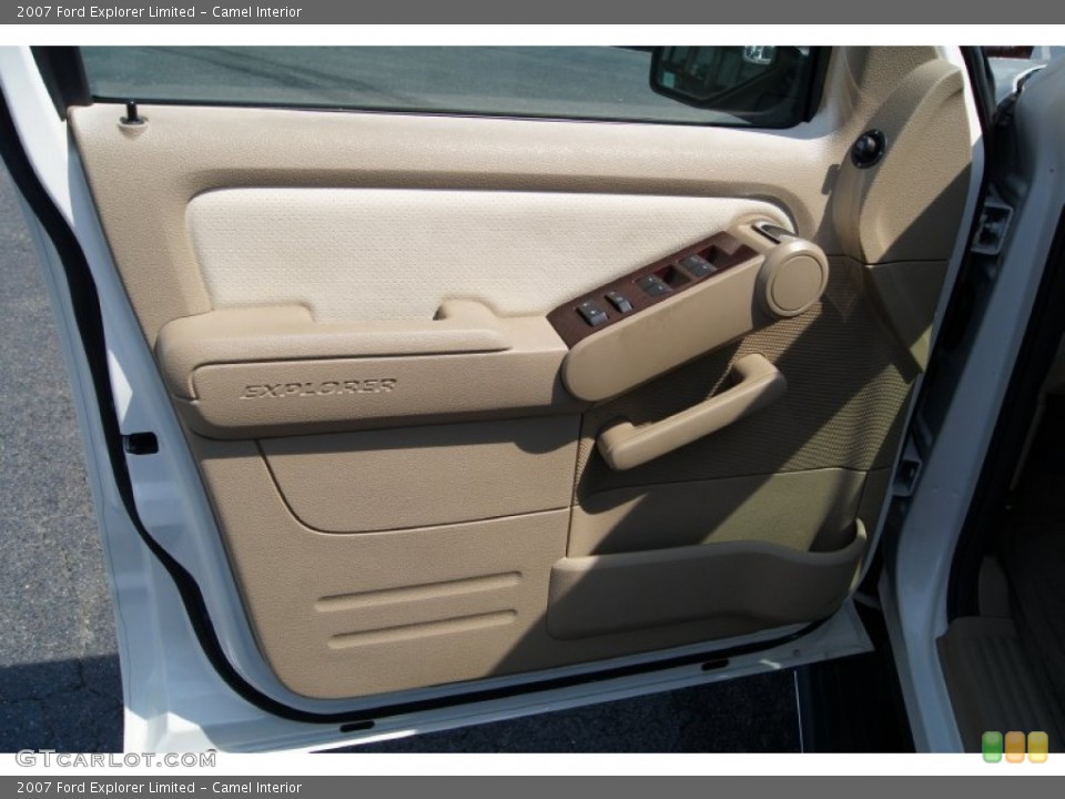Camel Interior Door Panel for the 2007 Ford Explorer Limited #68456312