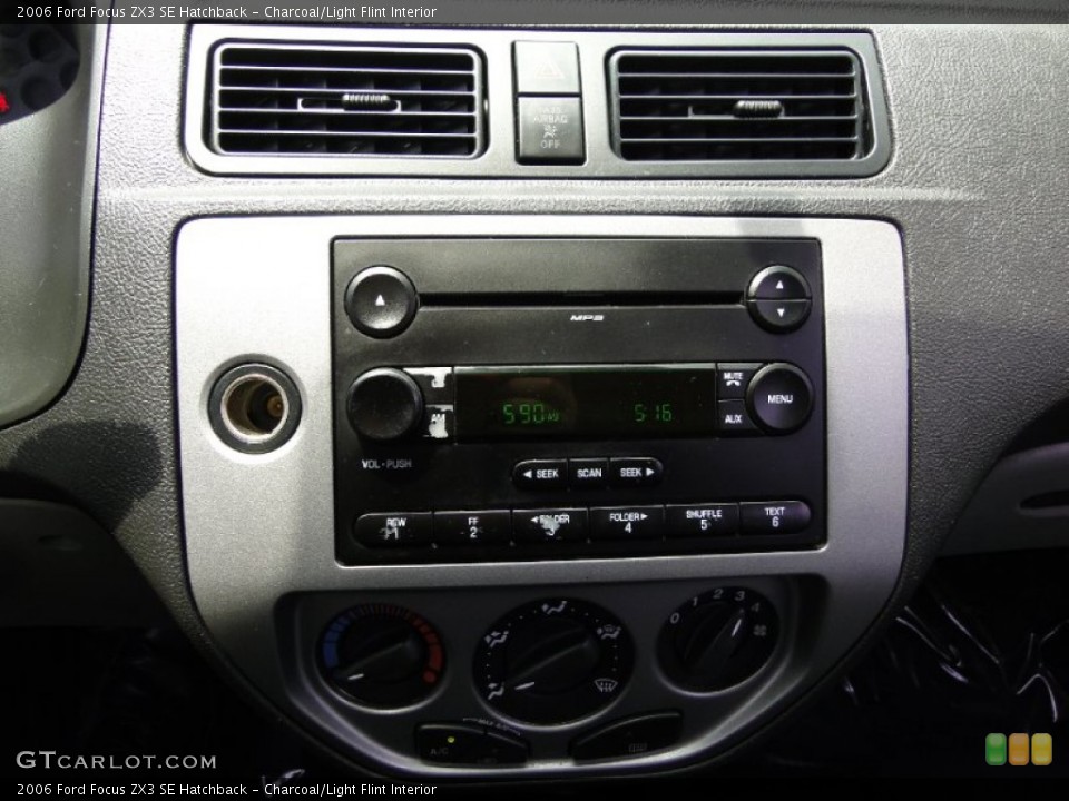 Charcoal/Light Flint Interior Controls for the 2006 Ford Focus ZX3 SE Hatchback #68456327