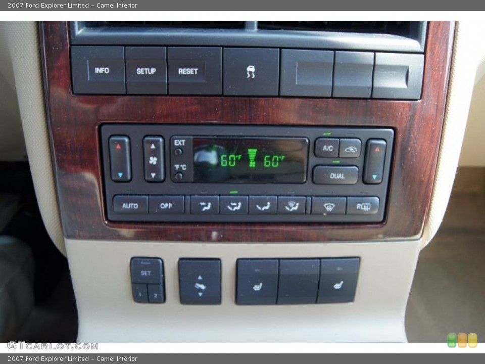 Camel Interior Controls for the 2007 Ford Explorer Limited #68456405