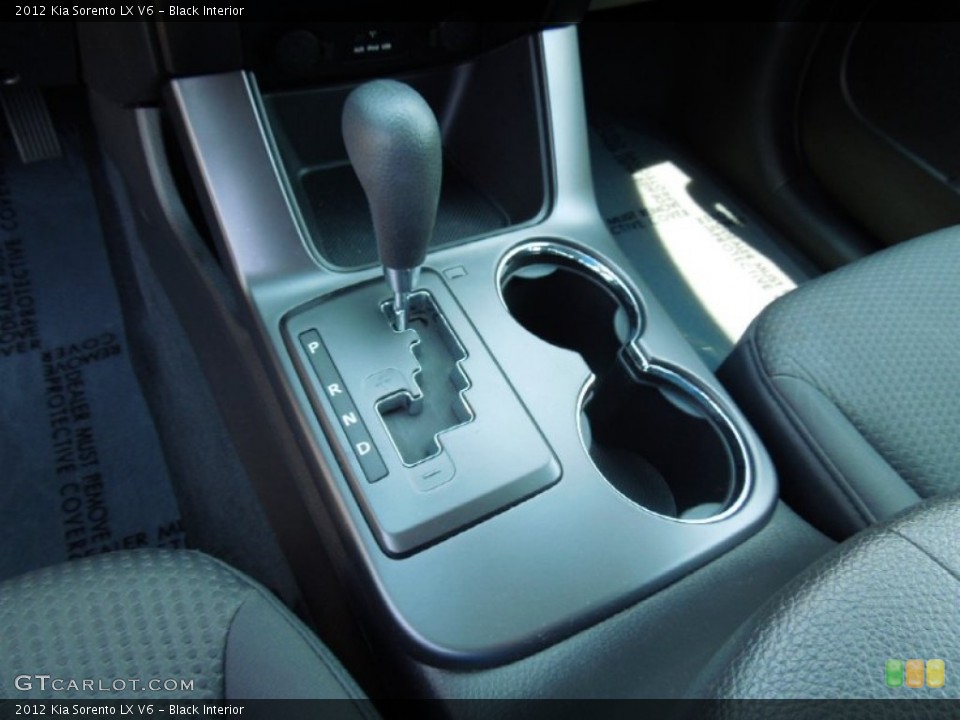 Black Interior Transmission for the 2012 Kia Sorento LX V6 #68458052