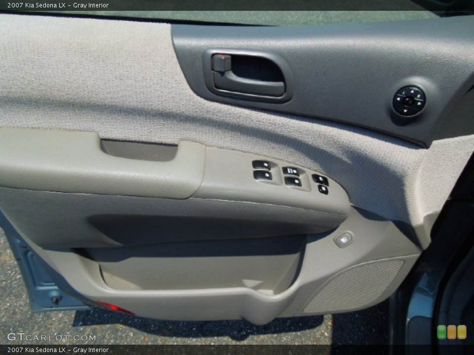 Gray Interior Door Panel for the 2007 Kia Sedona LX #68458292