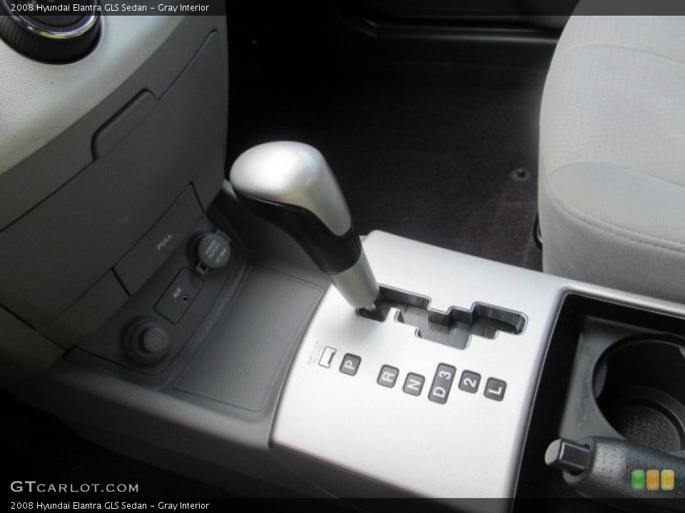 Gray Interior Transmission for the 2008 Hyundai Elantra GLS Sedan #68459127