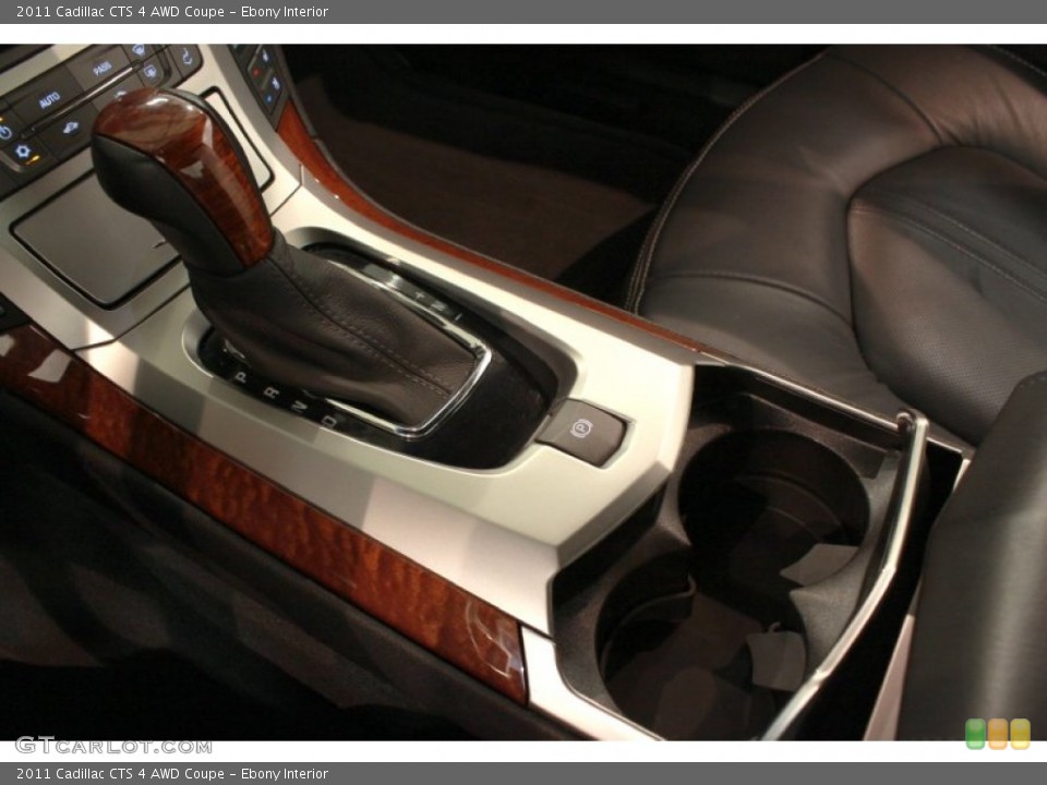 Ebony Interior Transmission for the 2011 Cadillac CTS 4 AWD Coupe #68459714