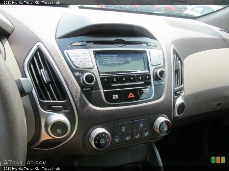 Taupe Interior Controls for the 2013 Hyundai Tucson GL #68459990
