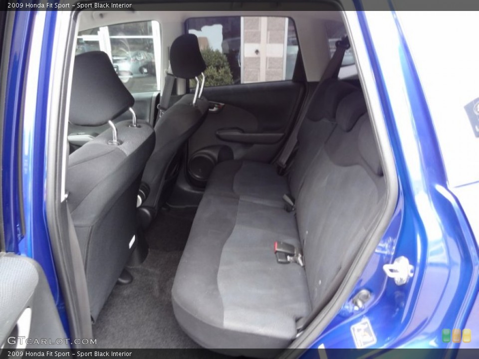 Sport Black Interior Photo for the 2009 Honda Fit Sport #68460464