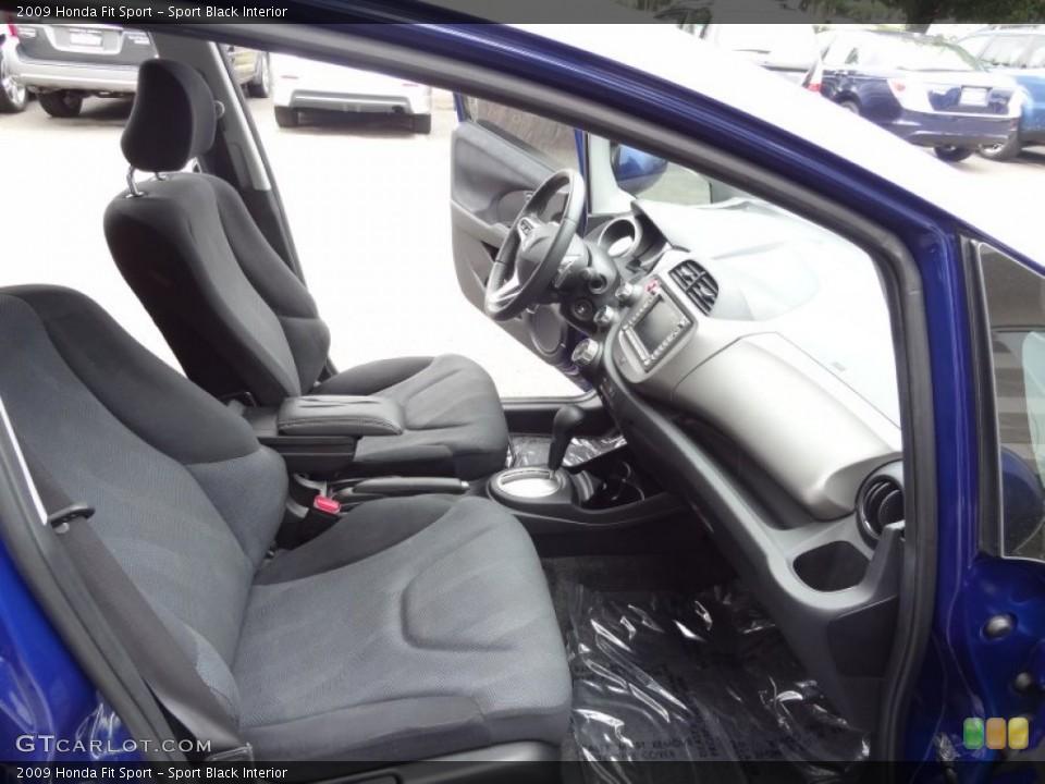 Sport Black Interior Photo for the 2009 Honda Fit Sport #68460482